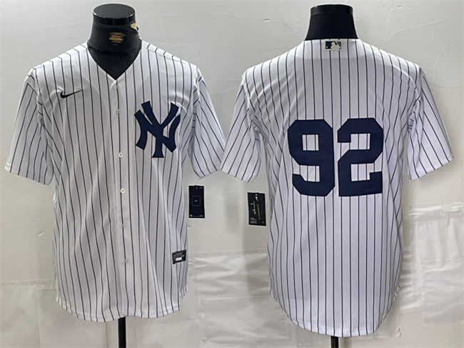 Men's New York Yankees #92 Matt Krook White Cool Base Stitched Baseball Jersey Men's New York Yankees #92 Matt Krook White Cool Base Stitched Baseball Jersey